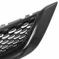 To1200328 Factory Style Front Bumper Grill Grille Assembly Compatible With Toyota Yaris 4-door 2009-2012 Matte Black