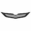 To1200328 Factory Style Front Bumper Grill Grille Assembly Compatible With Toyota Yaris 4-door 2009-2012 Matte Black