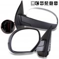 Ocpty Black Driver Side View Mirror Metallic Finish With Power Adjustment Folding Heated Turn Signal Memory Puddle Lamp