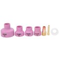 Alumina Ceramic Welding Cup Set Torch Gas Lens Kit Industrial Supplies Wp-17 18 26 1 6