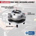 Replacement Front Wheel Hub Bearing Assembly Compatible With Infiniti Nissan Vehicles Jx35 Qx60 Altima Maxima Pathfinder