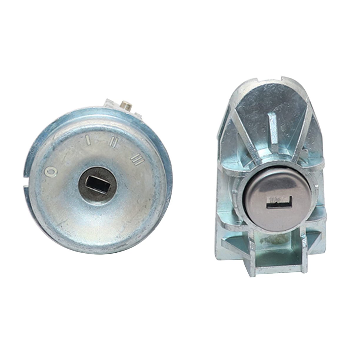 Ignition Door Lock Cylinder W Keys Shells For Ford Fiesta 2011-2019