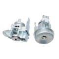 Ignition Door Lock Cylinder W Keys Shells For Ford Fiesta 2011-2019