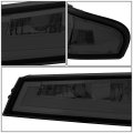 Auto Dynasty Dual Led Drl Smoked Housing Clear Corner Headlight Lamps Tool Kit Compatible With Chevy Colorado Gmc Canyon 04-12