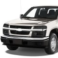 Auto Dynasty Dual Led Drl Smoked Housing Clear Corner Headlight Lamps Tool Kit Compatible With Chevy Colorado Gmc Canyon 04-12