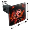 A Nightmare On Elm Street Freddy S Fire Tow Trailer Hitch Cover Plug Insert