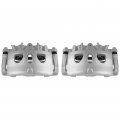 Silvery Front Left Right 2 Brake Calipers Fit Ford Explorer 2013-2016 For For Flex 2013-2018
