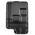 A-premium Transmission Oil Pan With Drain Plug Compatible 5r110w 5 Speed Ford F-250 350 450 550 Super Duty E-350 E-450