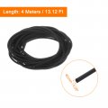 Uxcell Silicone Foam Seal Strip 2mm 0 08 Dia 4 Meters 13 12 Ft Long Sponge Rubber Weather Round Cord Solid For Machinery And
