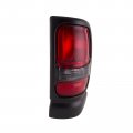 Right Passenger Side Tail Light For 94-01 Dodge Ram 1500 94-02 2500 And 3500 Pickup Truck Incandescent Type Model 55055264ac 