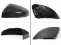 Carbon Fiber Replacement Side View Mirror Housing Covers Fits For 2014-2018 Audi A3 S3 Rs3 W O Lane Assist Lights