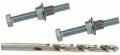 Pro-tek Chain Adjuster Bolt Repair Kit Made For Kawasaki Kx250f Kx250x 2004 2005 2006 2007 2008 2009 2010 2011 2012 2013 2014 