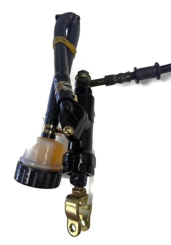 Rear Disc Brake Caliper And Master Cylinder Assembly For Coleman Kt196 Go Kart 64 In Cable 1 75 Mounting Hole Distance