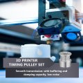 Ultechnovo Synchronous Wheel 3d Printer Timing Belt Pulley Set Stepper Motor Reduction Gear Supplies Screw Hexagon Wrench