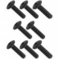 Caltric Screw Bolt Compatible With Polaris Body Seat Rear Cab Rack Fenders Qty 8