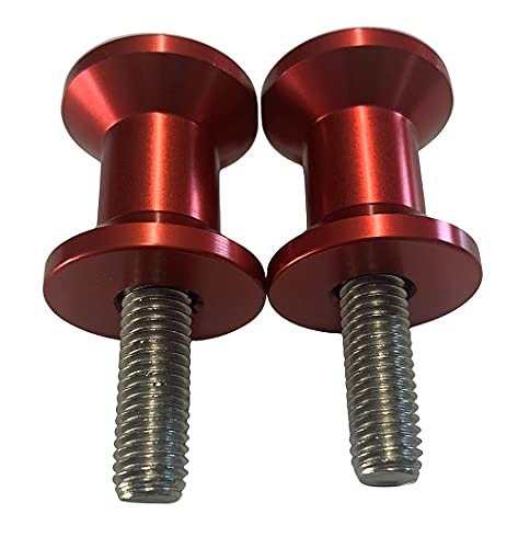 Red Swing Arm Spools For Suzuki Sv-1000 And Sv-1000s 2003 2004 2005 2006 2007 8mm Spool Sliders With Stainless Steel Bolts