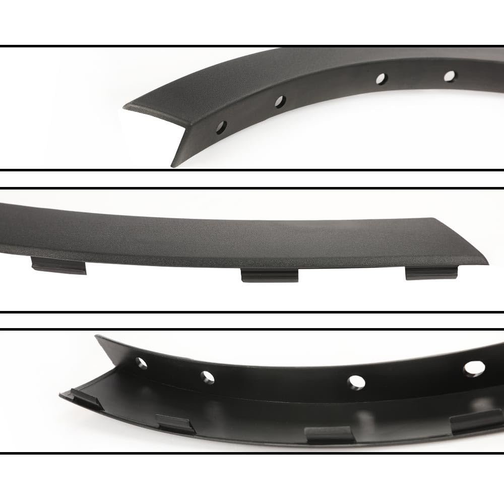 Front Left Fender Flare For Ford Escape 2013 2014 2015 2016 2017 Black Wheel Well Arch Opening Molding Cover Protector