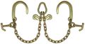 Ba Products N711-8dh3 V Chain G70 Short J Hammerhead 