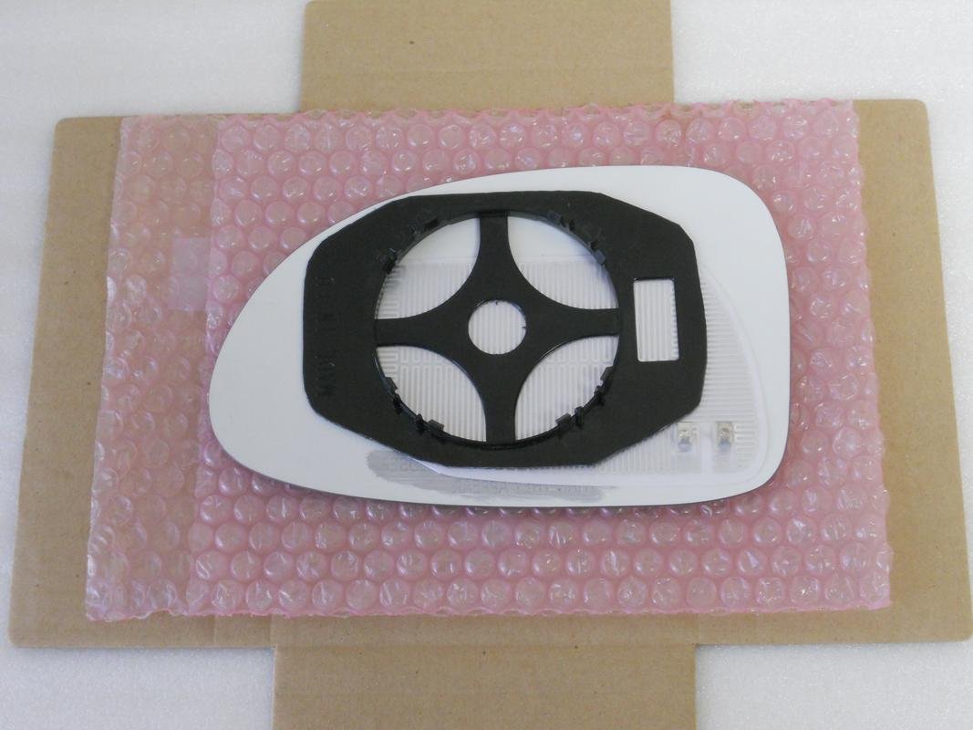 Heated Mirror Glass With Back Plate For Dodge Dakota Durango Passenger Side Right Rh Convex 8 1 In Diagonal Measure