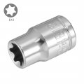 Uxcell 3 8-inch Drive E12 External Torx Shallow Socket Cr-v Steel