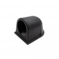 Universal Single Hole Dash Gauge Pod 2in 52mm Car Meter Mount Holder Black Cover Cup Abs Plastic Instrument Panel Kit 1pc 