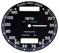Eurojamb Sc5301 2600000000 Smiths Chronometric Speedometer Face Dial 26 