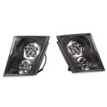 Hecasa Led Fog Lights For 2003-2017 Volvo Vnl Vn Trucksnew Bumper Lamp L R Pair Replacement 20737496 20737497 