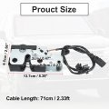 X Autohaux Engine Hood Bonnet Catch Lock Latch Cylinder Actuator For Volkswagen Jetta 2004-2010 Golf 2003-2009 1k1823509e
