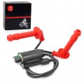 Ignition Coil Pack And Spark Plug Cap For Honda Cbr600f2 Cbr600f3 Cbr600sjr 1991-1998 30510-kt7-023