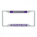 Western Carolina University Wcu Catamounts Metal License Plate Frame Officially Licensed Mascot Design For Car Standard Size 6 
