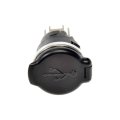 Usb Port And Cover For Chevy Silverado 1500 2500 Hd 3500 2010 2011 2012 2013 2014 Polymer Plastic Black Silver Clip On 20944422 