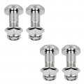 Caltric 4 Rear Wheel Hub Stud Bolt Compatible With Yamaha 901851001100 901091001300