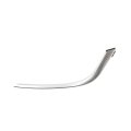 Bumper Cover Molding For Hyundai Kona 2022 2023 Front Driver Side Below Headlight Satin Chrome Limited Models Replaces 