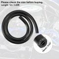 X Autohaux Silicone Vacuum Tubing Hose Line Automotive Engine Air Intake Pipe Black Id 8mm 3 28ft Length