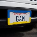 Ukraine Country Flag License Plate Tag Frame