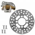 Caltric Front Left Brake Caliper And Disc With Bolts Compatible Yamaha Raptor 250 Yfm250r 2008-2013 