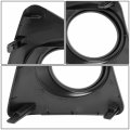 Fog Lamp Model To1038172 Bumper Insert Compatible With Toyota Corolla S 2014-2016 Driver Left Side Matte Black