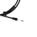 Hood Release Cable For Chevy Cavalier 1995 To 2005 Black Plastic And Metal With Handle Replacement 22652156 Hu-gmf341 
