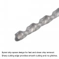 Uxcell Solid Carbide Twist Drill Bits 2mm Metric Left Hand Spiral Flutes Straight Shank Tungsten Steel Drilling Tool For
