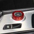 Sekhyna Gear Shift Knob Ring Cover Trim Compatible With Corvette C7 Stingray 2014-2019 Aluminum Alloy 1pcs Central Console