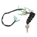 Ignition Main Key Switch Assembly Replacement For Yamaha Motor Control Box 703-82510-42-00 703-82510-44-00 Mp51040 