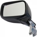 Kool Vue Mirror For Jeep Renegade 2015-2018 Driver Side Manual Folding Non-heated Signal Light And Temp Sensor Textured Black 
