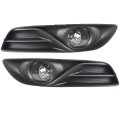 1 Pair Fog Lights Kit Driver And Passenger Side Replacement For Sentra 2013-2015 