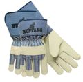 Memphis Glove 127-1935m Mustang Grain-leather Palm Gloves Grain Cowhide Medium Multicolor Pack Of 12 