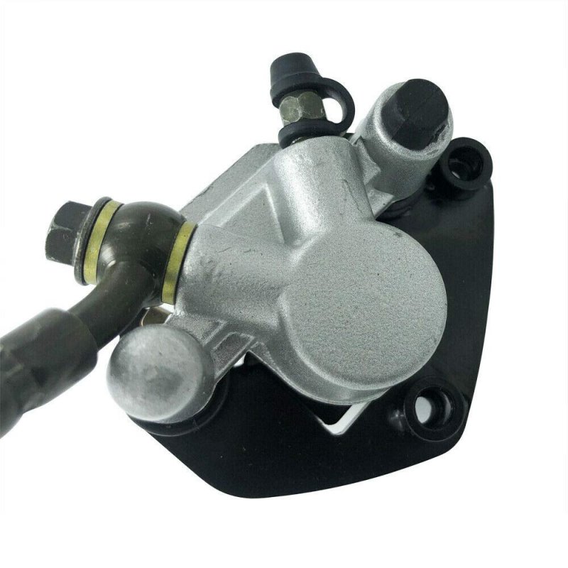 Bjtdllx Rear Hydraulic Brake Caliper Assembly Disc Rotor Kit Fit For 50-125cc Go-kart Atvs 4 Wheeler Disc Master Cylinder