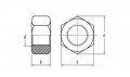 Idomin Stainless Steel Hex Nut Hexagon Nuts Din934 M0 6 8 M1 2 4 M2 5 M3 M4 M5 M6 M80 M12 Ss304 Size M1 2 200pcomin Stainless