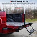 Tailgate Cap Rear Molding Protector For Ford F 150 Flexible Step Top 2015 2020 Matt Black Abs Textured Trim Replaces