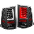 Auto Dynasty 2pcs 3d Led Bar Rear Tail Lights Brake Lamps Compatible With Dodge Ram 1500 2500 3500 09-17 Driver And Passenger