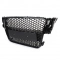 Fsfy Automotive Grille Inserts Honeycomb Sport Mesh Rs5 Style Hex Grill Black Replacement For 2008 2009 2010 2011 2012 Audi A5