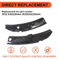 Ecotric Windshield Wiper Cowl Vent Grille Panel Hood Compatible With 1999-2004 Ford Mustang 2pcs Replacement For 3r3z Aaa